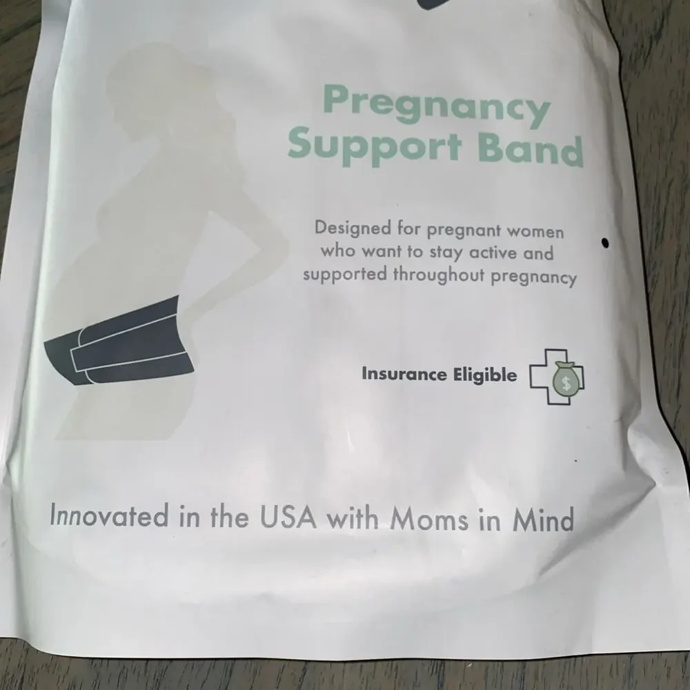 NEW Motif Medical Pregnancy Support Band Size Large White